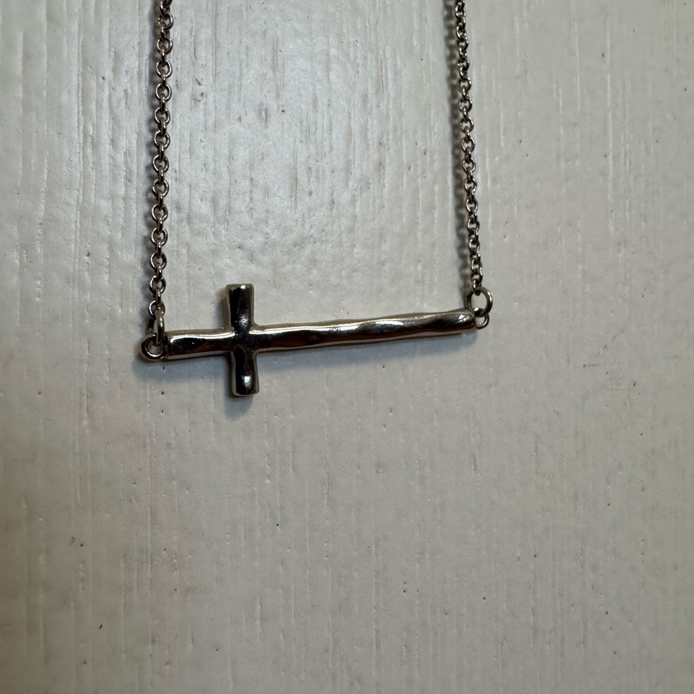 Silver Cross Necklace